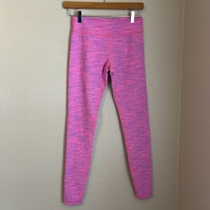 Ivivva By Lululemon Girls Full Length Pink & Purple Active Dance Leggings, 14